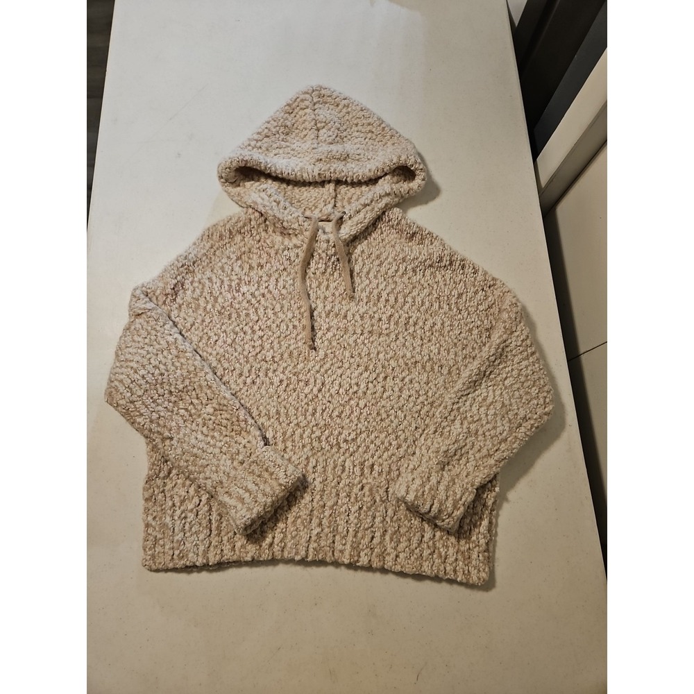 Yes Lola Hoodie Sweater Size M Women's Soft Warm Long‎ Sleeve Knit (A972)
